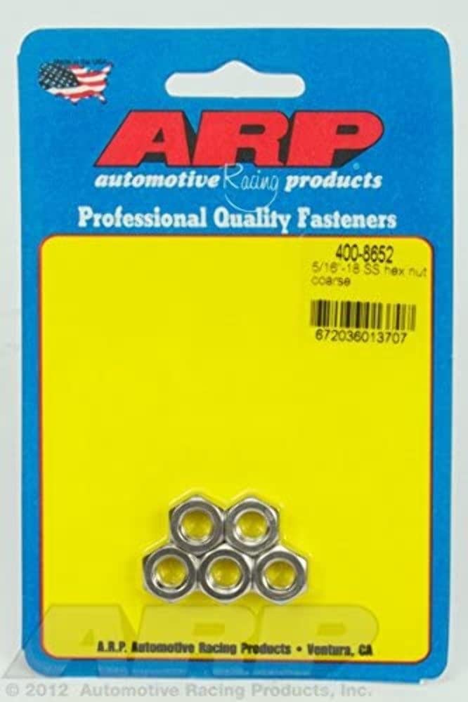 Hex Nut Kit ARP (400-8652), Stainless Steel