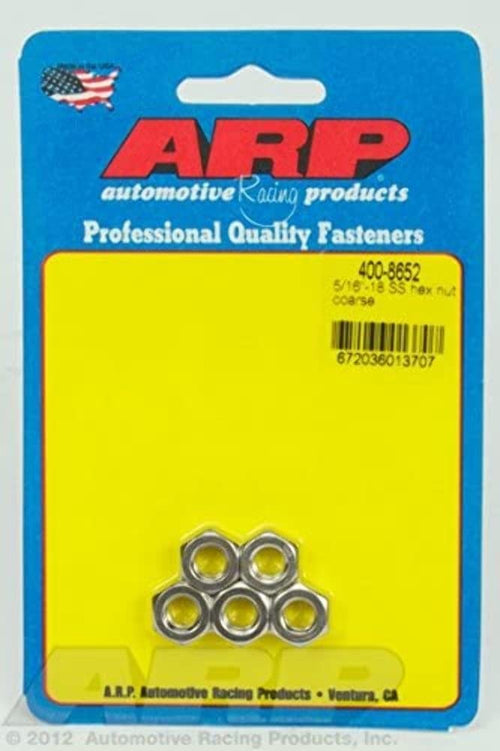 Hex Nut Kit ARP (400-8652), Stainless Steel
