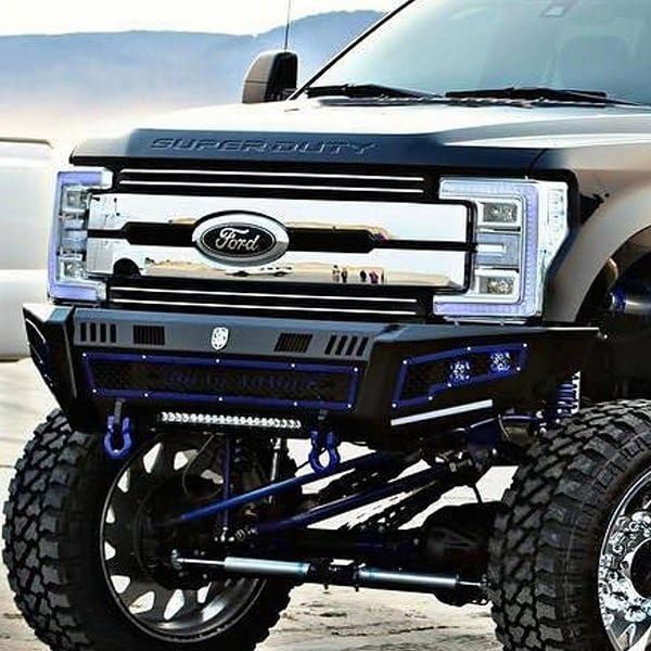 Front Bumper Road Armor 6172DF-B0-P2-MR-BH-B Fits Ford F-250 Super Duty