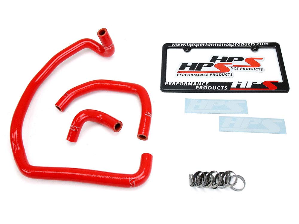 Red Silicone Heater Hose Kit HPS Coolant OEM Replacement 57-1746H-RED