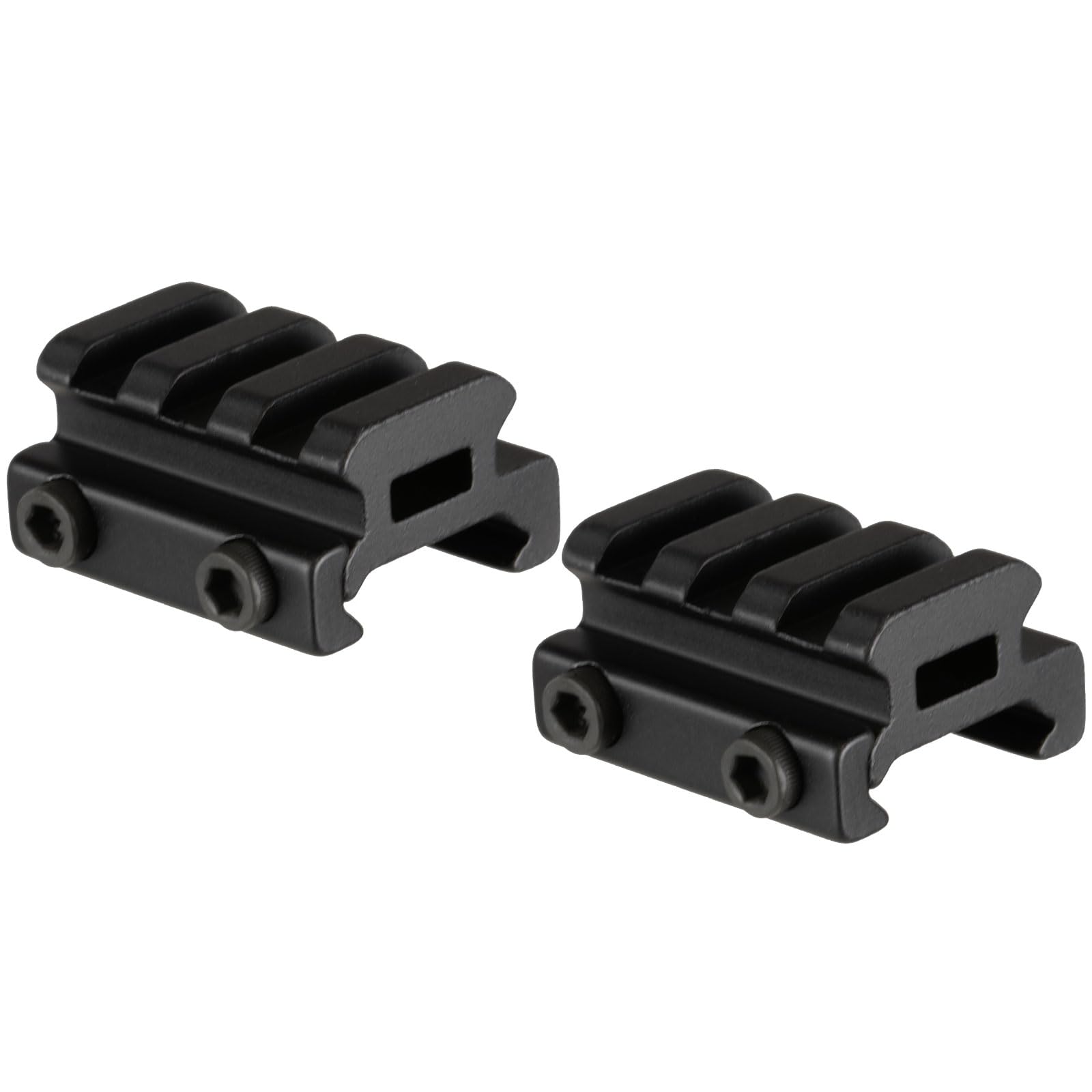TRUGLO adult unisex 2-Piece RISER MNT PICATINNY 1 2 PCS, Multi, 1.36 inches long x 0.5 high US