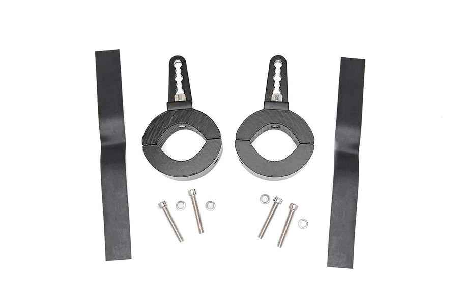 Adjustable Rough Country LED Light Clamps for 1.65-2" Roll Bars - 70171