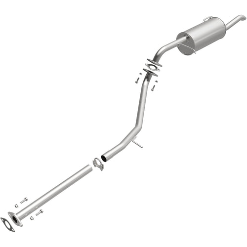 Replacement BRExhaust Exhaust System Kit 106-0741: Compatible with 2006-2010 Hyundai Accent, 2006-2011 Kia Rio 1.6L