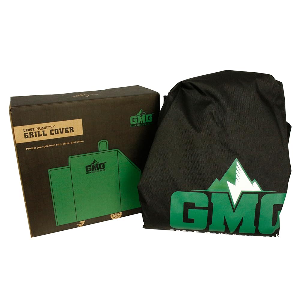 Green Mountain Grills Ledge Cover Prime & DB Choice Models Weather Resistant, Black, GMG-6044
