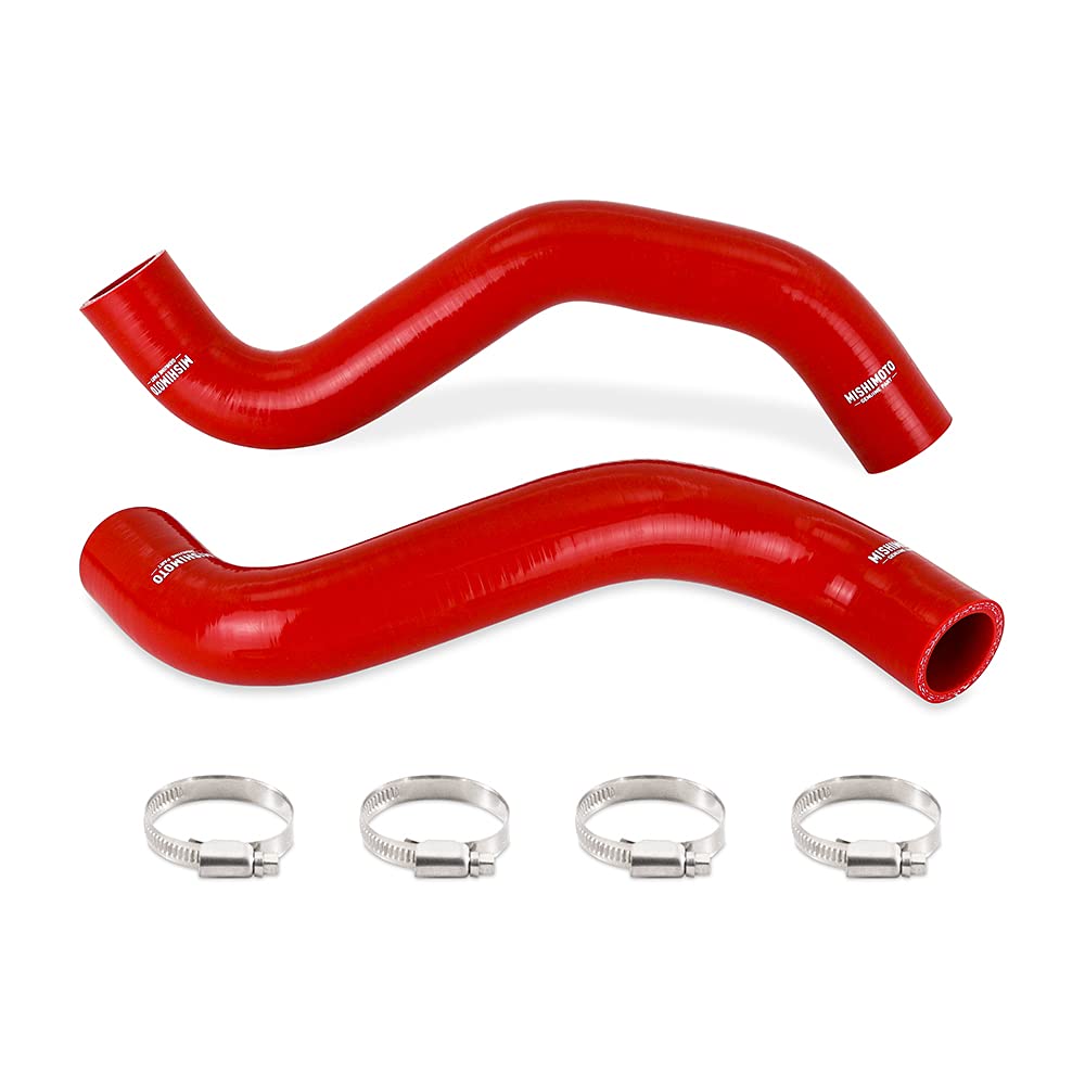 Mishimoto Silicone Radiator Hose Kit MMHOSE-4RUN34-96RD, Compatible With Toyota 4Runner 3.4L 1996-2002, Red