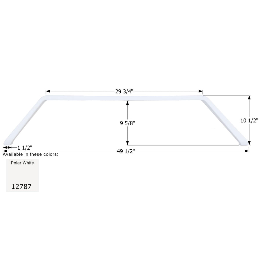 Fender Skirt ICON, Tandem, Jayco, FS2787, Polar White