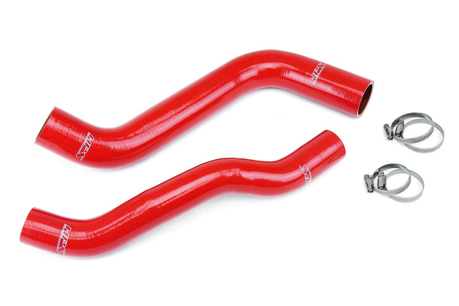 Red HPS Reinforced Silicone Radiator Coolant Hose Kit 57-1835-RED