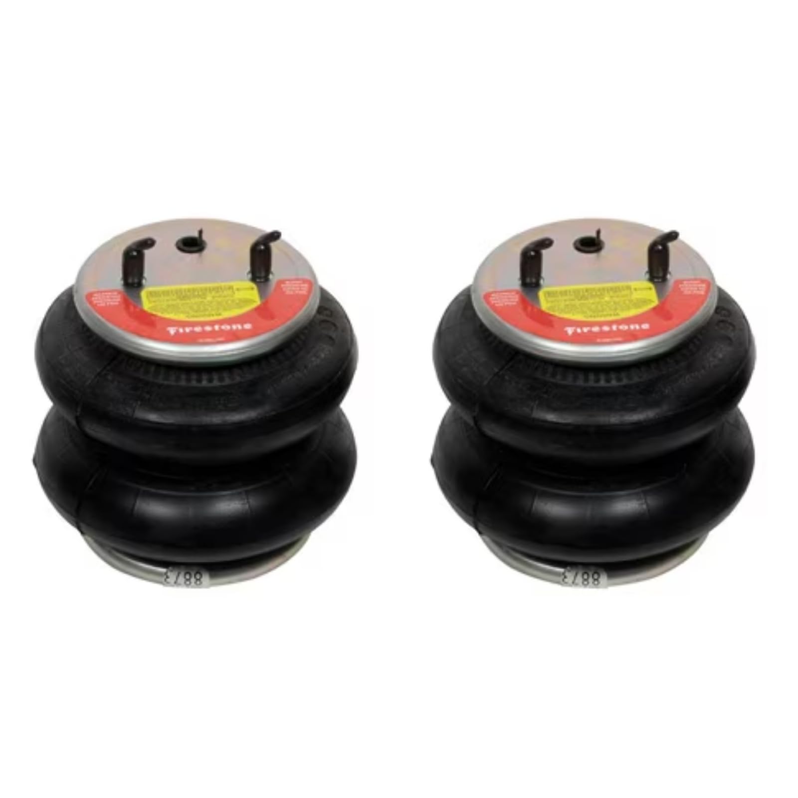 Firestone 2706 Airide Red Label Rear Springs Kit fits 2014-2025 Ram 2500 | 5-150 PSI | No Drill Installation | Load Capacity of 7,500 Pounds | Enhanced Coating