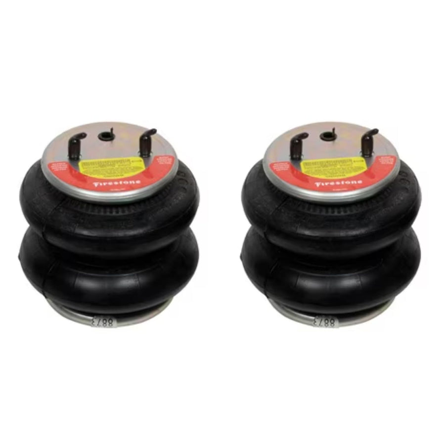 Firestone 2706 Airide Red Label Rear Springs Kit fits 2014-2025 Ram 2500 | 5-150 PSI | No Drill Installation | Load Capacity of 7,500 Pounds | Enhanced Coating