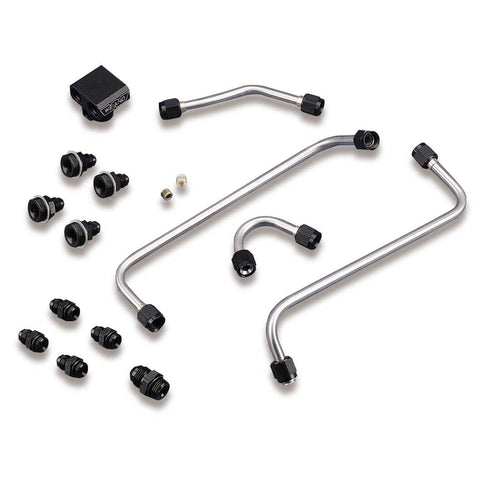 7093 Weiand Carb Fuel Line Kit 4150