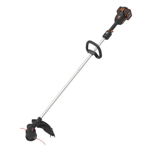 40V Worx Nitro 15" Cordless String Trimmer with Brushless Motor, Powerful Grass Trimmer with Dual-Exit Bump-Feed Head, Lightweight Weed Trimmer Easy-Load Spool Head – Batteries & Charger Included