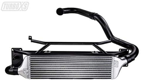 TurboXS Black Wrinkle Pipe txs-W15-FMIC-BLK (Fmic For 15-16 Subaru Wrx), 1 Pack