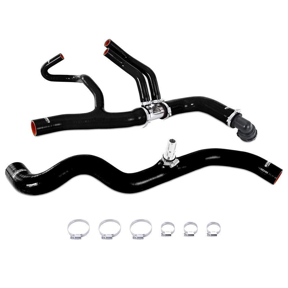Mishimoto Silicone Coolant Hose Kit MMHOSE-F35T-17BK, Compatible With 2017 Ford Raptor 3.5L EcoBoost, Black