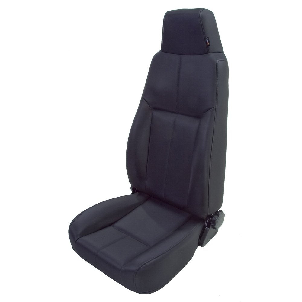 Rugged Ridge | High-Back Seat, Front, Reclinable, Black Denim | 13403.15 | Fits 1976-2002 Jeep CJ & Wrangler YJ/TJ