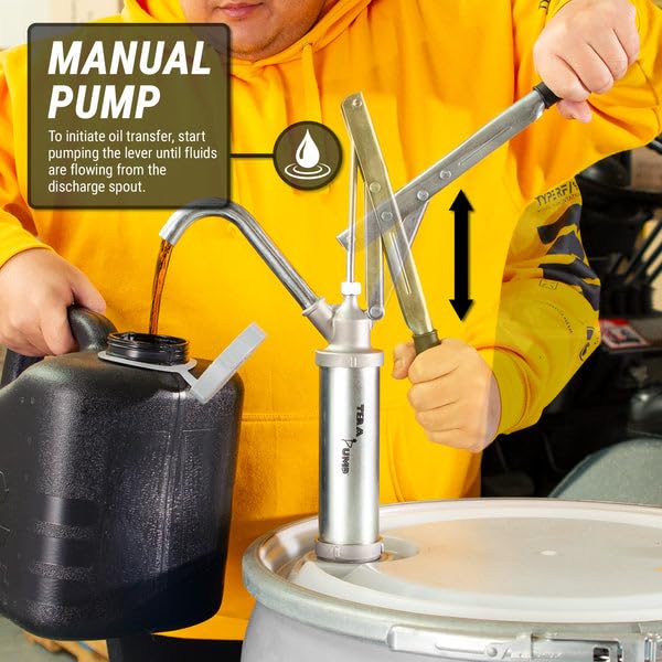TRD490N - Terapump Lever Action Barrel Drum Pump