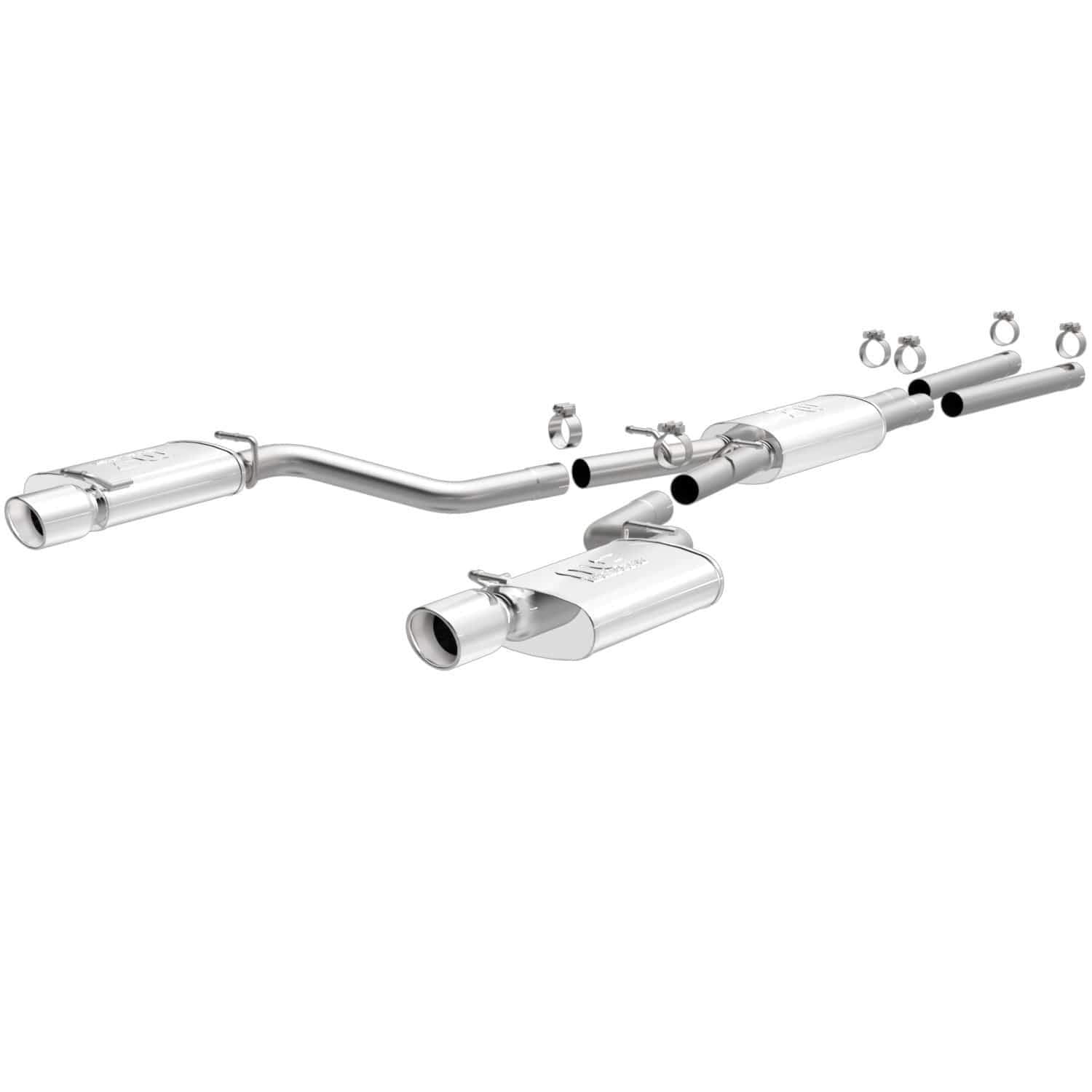 Performance MagnaFlow Exhaust System 15629: Cat-Back, Street Series, Compatible with 2005-2014 Chrysler 300