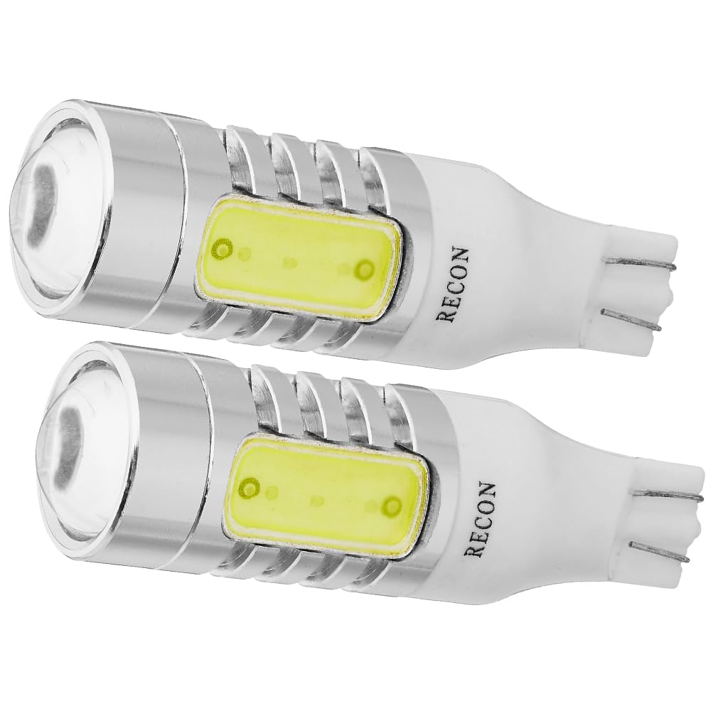 Premium RECON 360 Degree & Bullet 921 T15 Ultra High Power 6-Watt SMD White LED Bulbs (Sold As Pair)