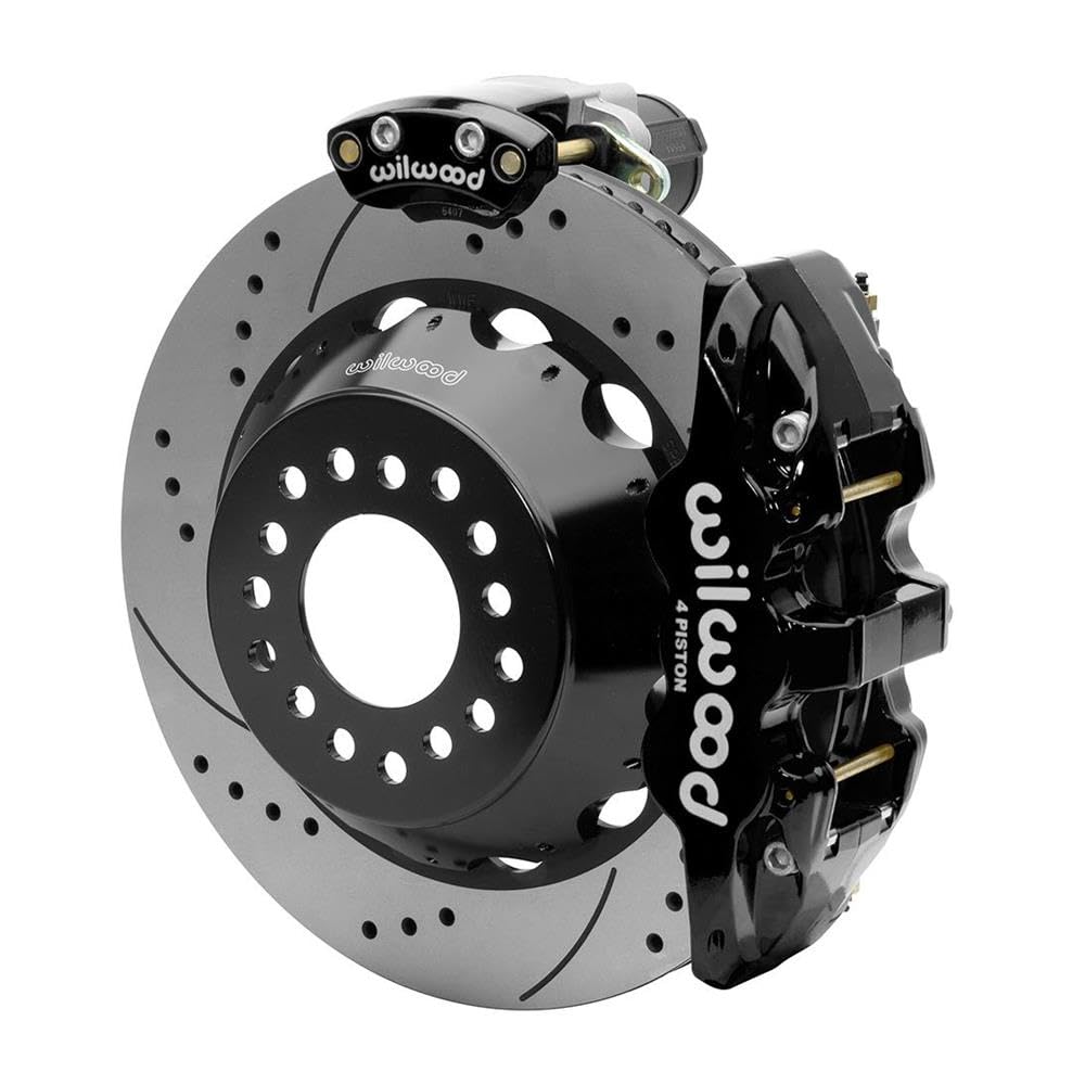 Wilwood Superlite Narrow 4R Rear P-Brk Kit AERO4 14in Rotor Big Ford 2.5in Off - SRP