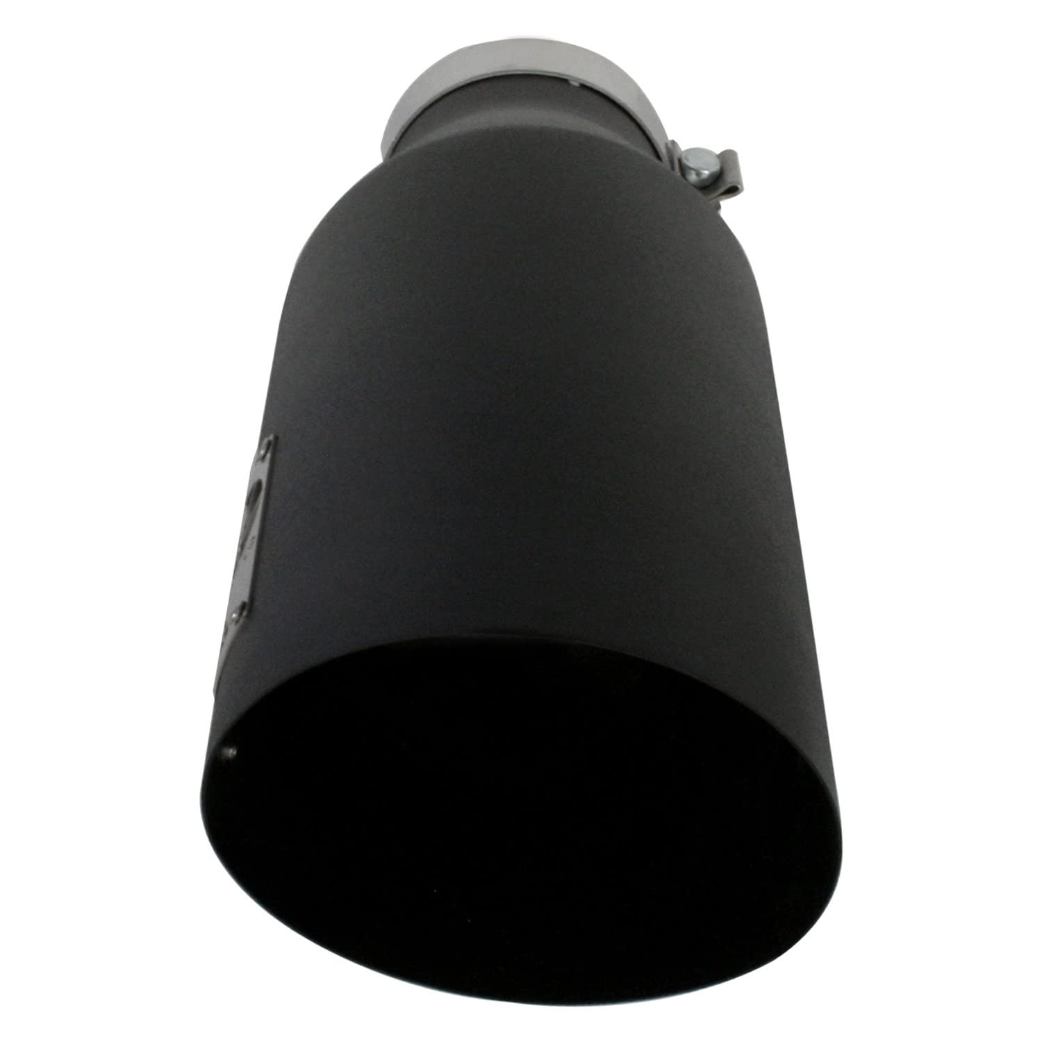 MACH Force-Xp aFe Power 409 Stainless Steel Clamp-on Exhaust Tip Black 49T40701-B18