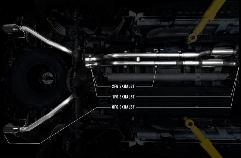 2017+ Ford Raptor AWE Tuning 2 FG Performance H-Pipe - 3020-11022
