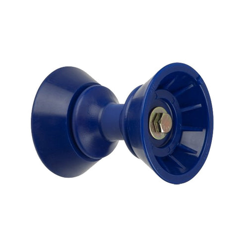 3" CE Smith Bow Bell Roller Assembly - Blue TPR
