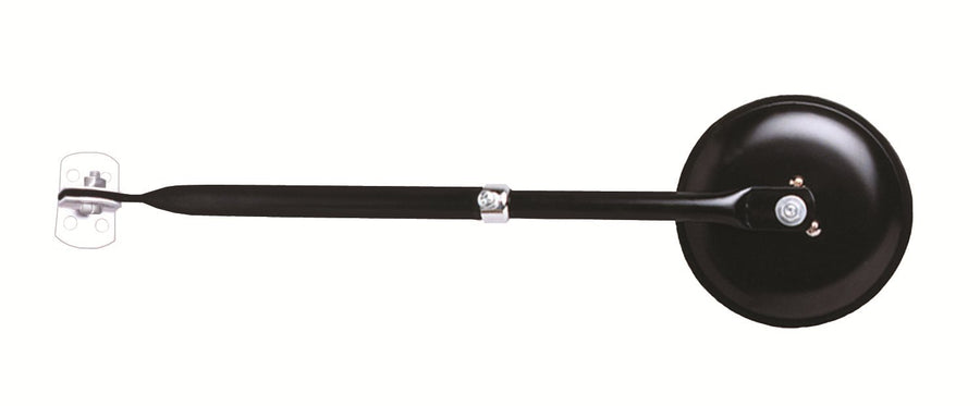 5" Round CIPA 49704, CJ2A, CJ3A, CJ3B, CJ5, CJ6, Black, 1 Count (Pack of 1)