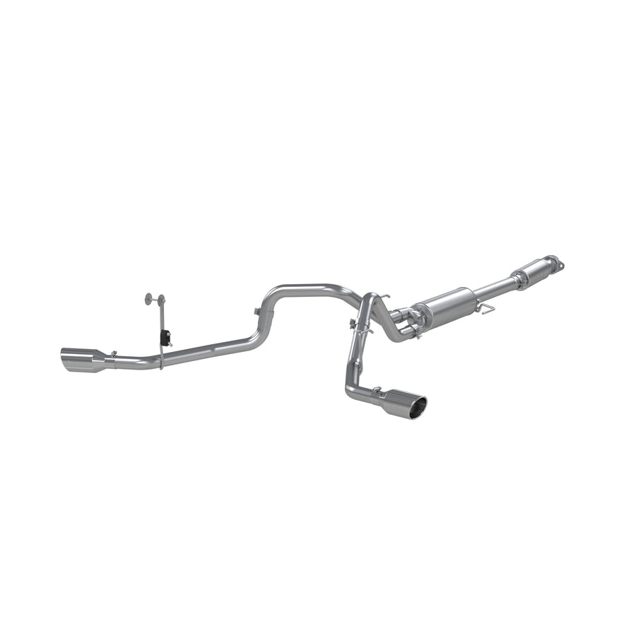 Ford F-150 MBRP 2021+ 5.0L/3.5L/ 2.7L Ecoboost 3in Cat Back 2.5in Dual Split Exit T409 Exhaust
