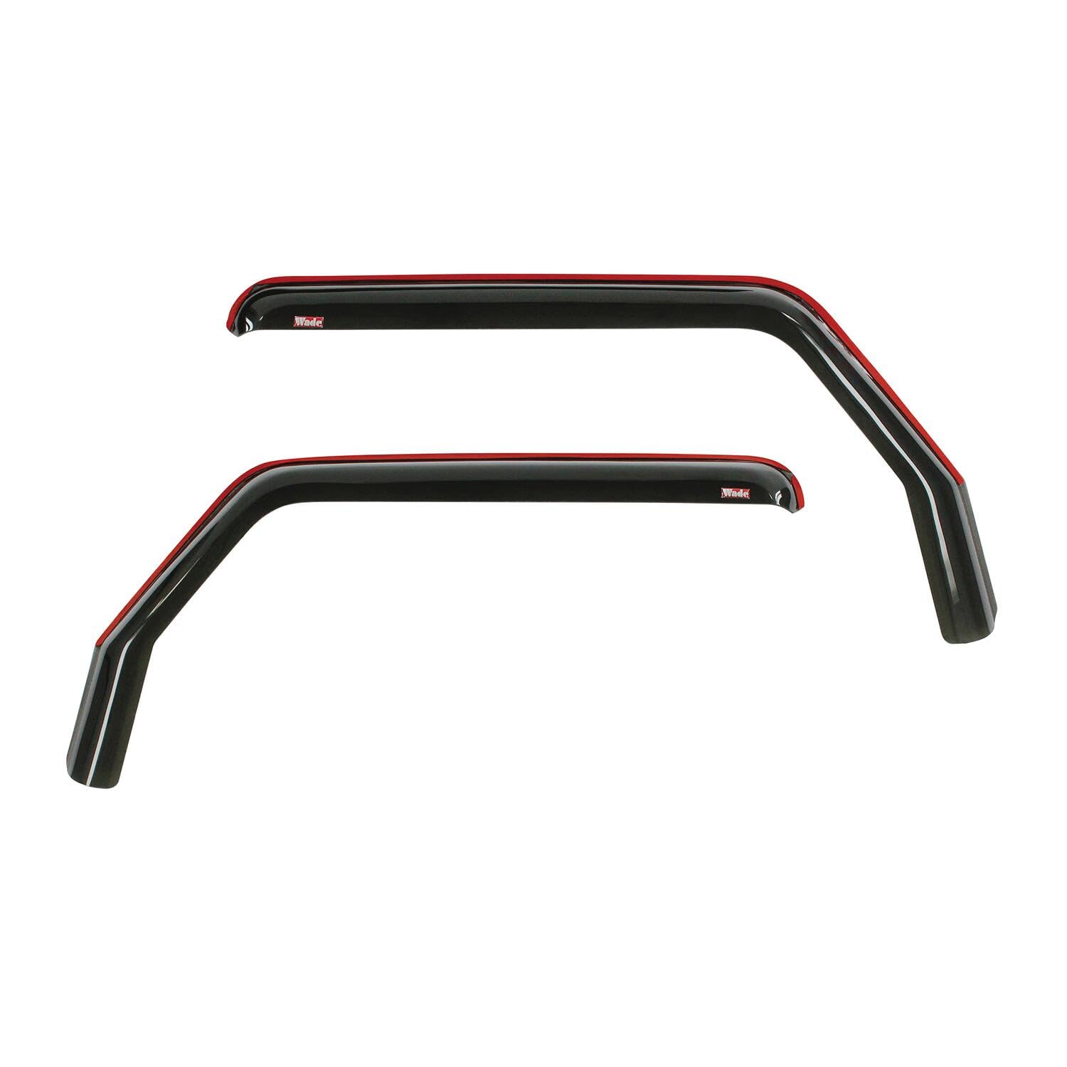 72-51467 Westin in-Channel Wind Deflector 2pc fits 2018-2025 Wrangler JL 2Door
