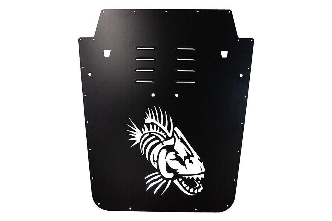 Dorman Offroad Fishbone FB31134: Jk Black Hood Louver (13-18)