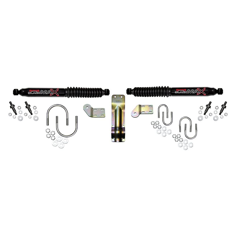 Skyjacker Suspension Lift Kit D5012KS-B w/Shock Black MAX Shocks 5 in. Lift