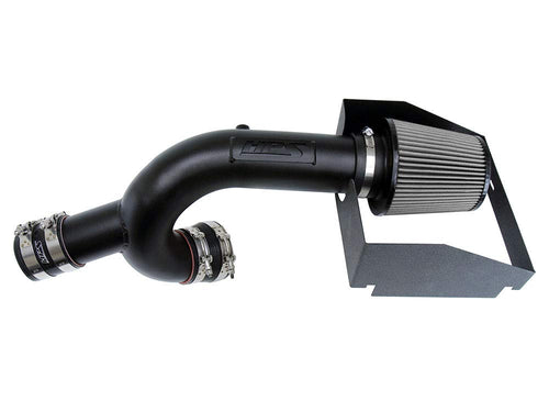 HPS Performance Shortram Black Air Intake Kit + Heat Shield Cool Ram Compatible for 2015-2016 Ford F150 3.5L 2015-2020 F150 2.7L Ecoboost Turbo, 827-634WB