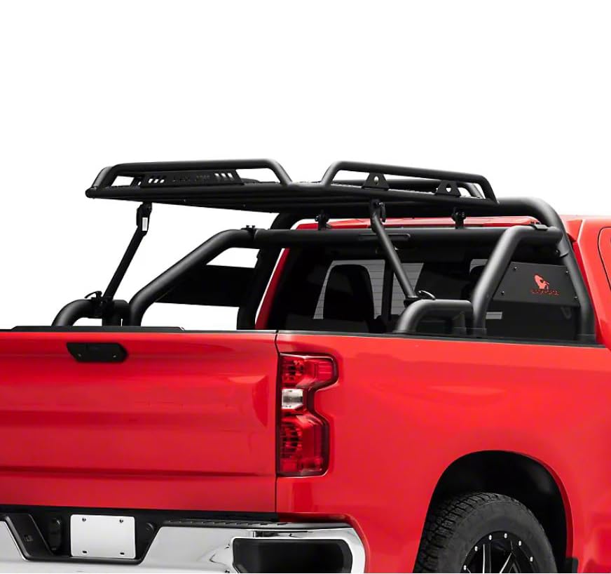 Warrior Black Off Road Black Horse Roll Bar Compatible with 2020-2023 Jeep Gladiator-WRB-09BK