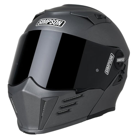 Simpson Motorcycle Mod Bandit Helmet M59XL4 - Flat Alloy