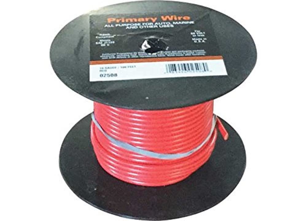 10 Gauge EAST PENN 02508 100' Red Spool