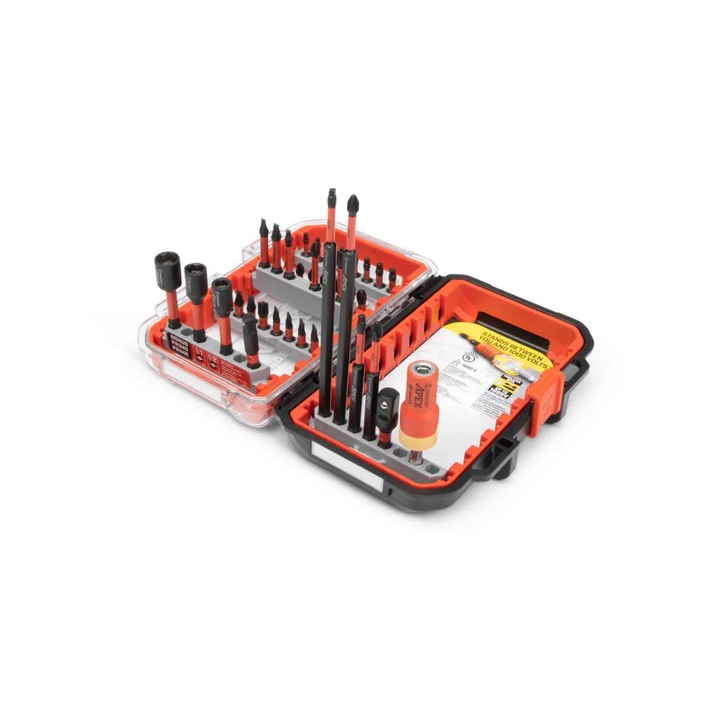 Apex Crescent Eshok-Guard Bit Set 40 Pc
