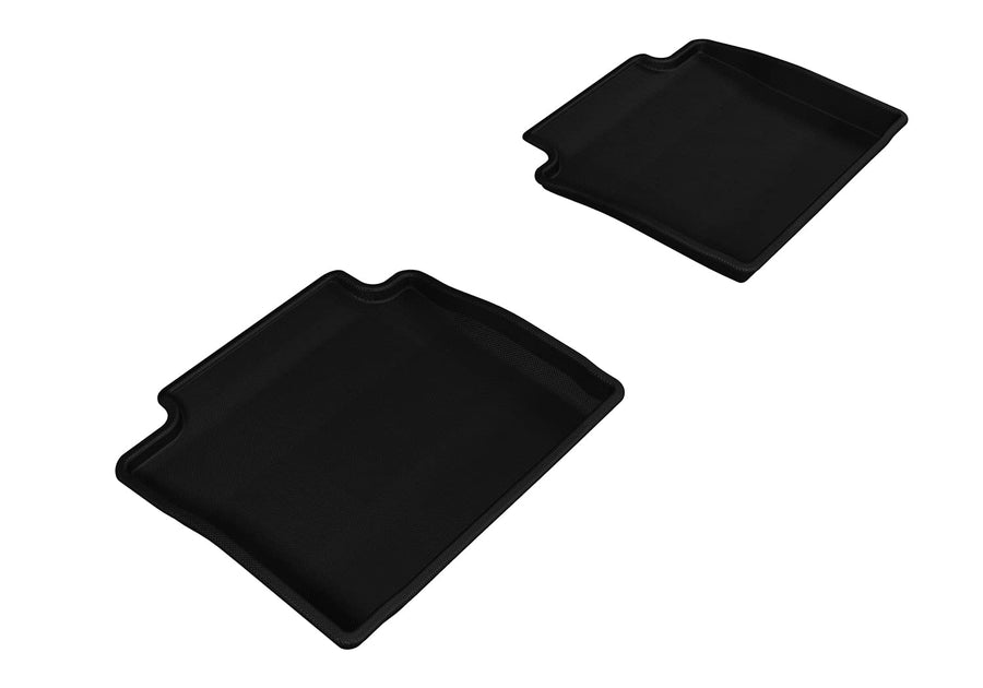 3D MAXpider Kagu 2nd Row Floormats - Black 2014-2020 Chevrolet Impala (L1CH04221509)