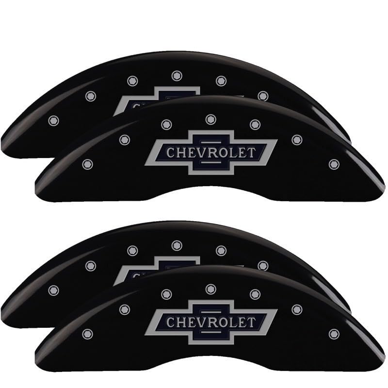 Chevrolet MGP Calipers 14260SBANBK 100 Anniversary, Black/Silver