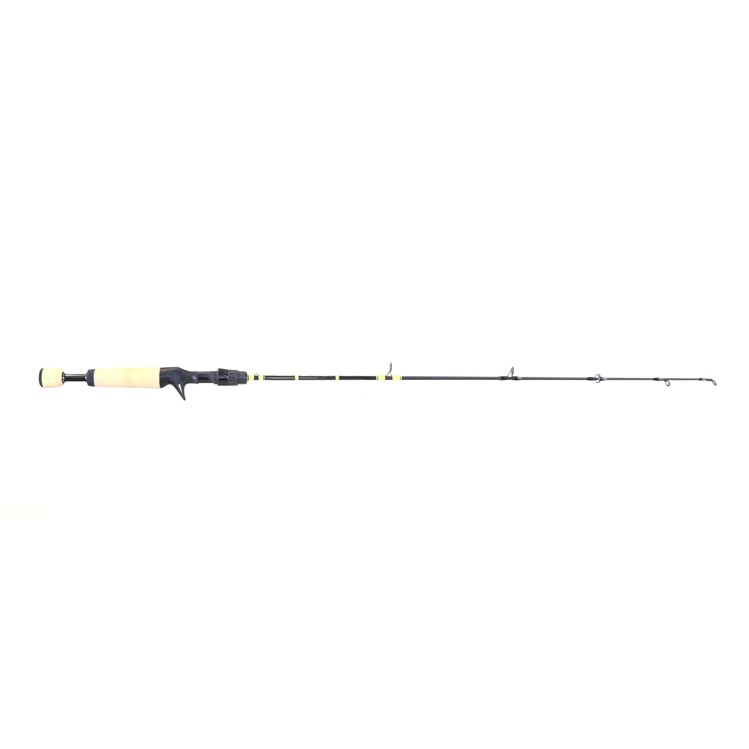 The Mack CLAM 34” Heavy Power Ice Fishing Baitcast Rod – Strong Backbone & Ice-Resistant Guides for Trophy Walleye & Pike