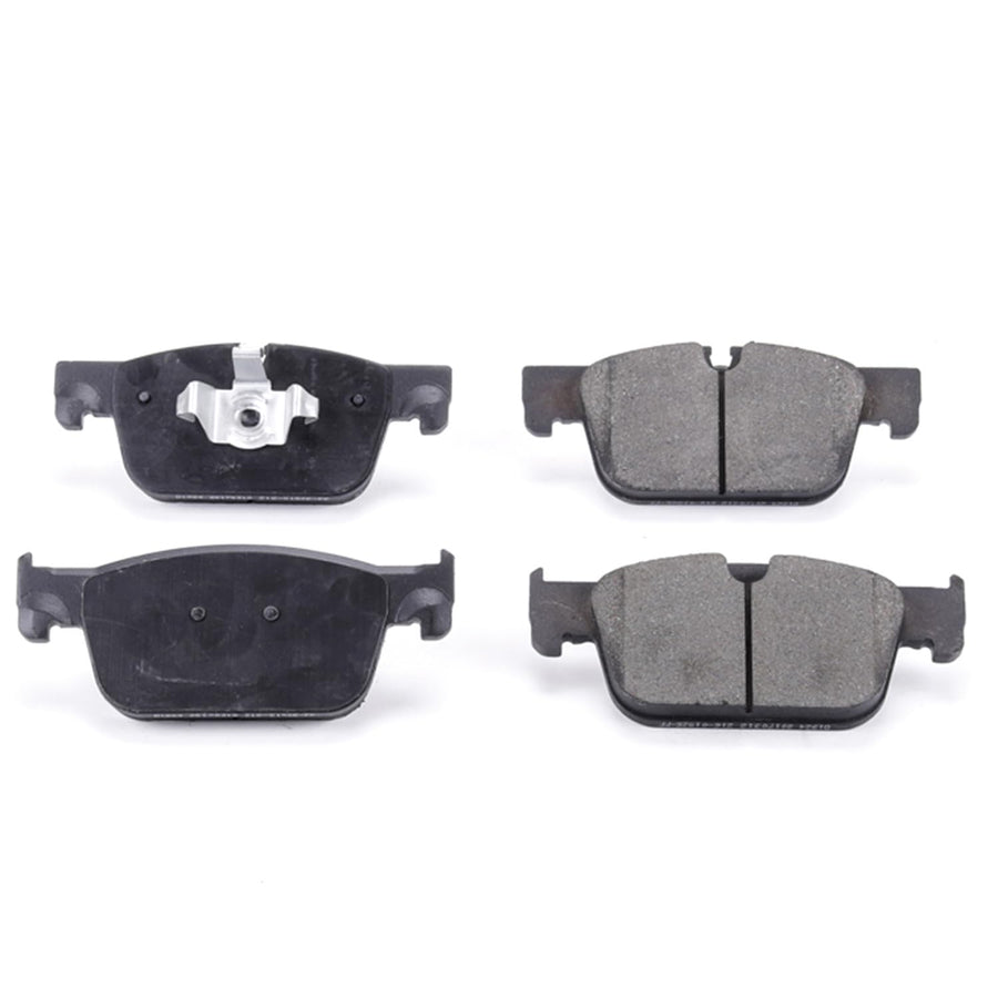 Power Stop Brake Kit Front For Volvo S60 2019-25 |S90 2017-25 |V60 2019-21 |V60 Cross Country 2019-25 |V90 2018-21 - Ceramic Brake Pads With Installation Hardware, 17-1924