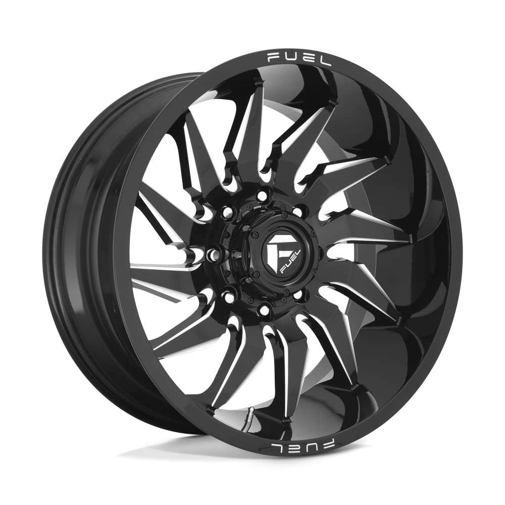 1PC Fuel D744 20X9 8X180 GL-BLK-MIL 20MM - D74420901857