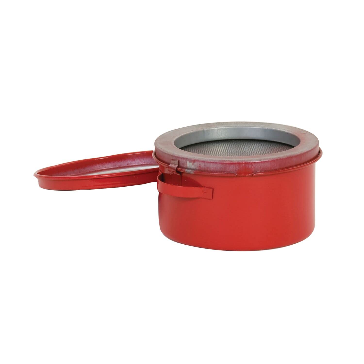 B-601 Eagle Bench Galvanized Steel Safety Can, 1 quart Capacity, Red