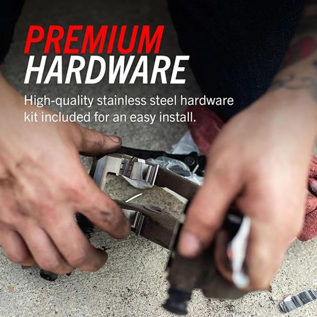 Coated Brake Rotor and Ceramic Brake Pads Power Stop CRK7689- Front For Mazda CX-5 2016-2023 [Model Specific]