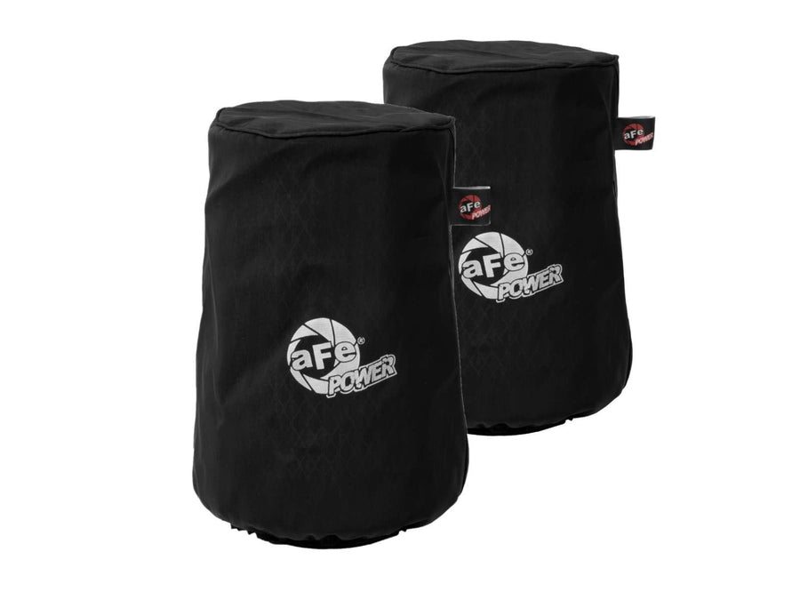 aFe Power Filter Wrap Prefilter - 5.75" Base, 5.50" Top, 8" Tall, #28-10593M, Black