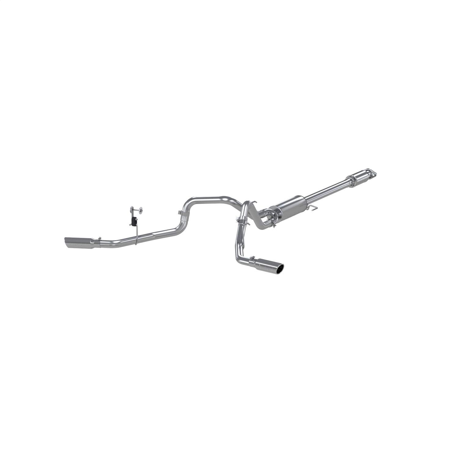 MBRP T409 S5257409 2 1/2" Dual Side Exit Cat Back