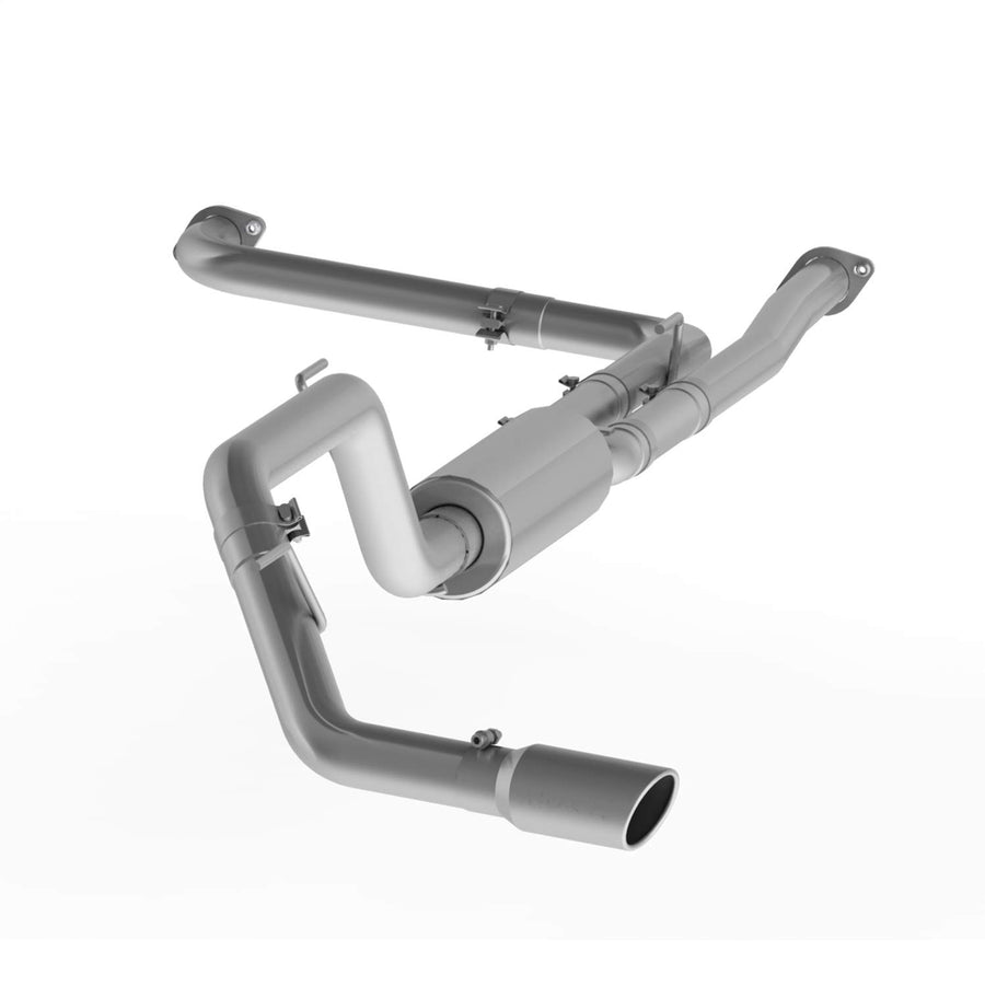 Exhaust System MBRP S5408AL Cat Back (2016 - UP Nissan 5.6L Titan XD 3", Single Side, AL)
