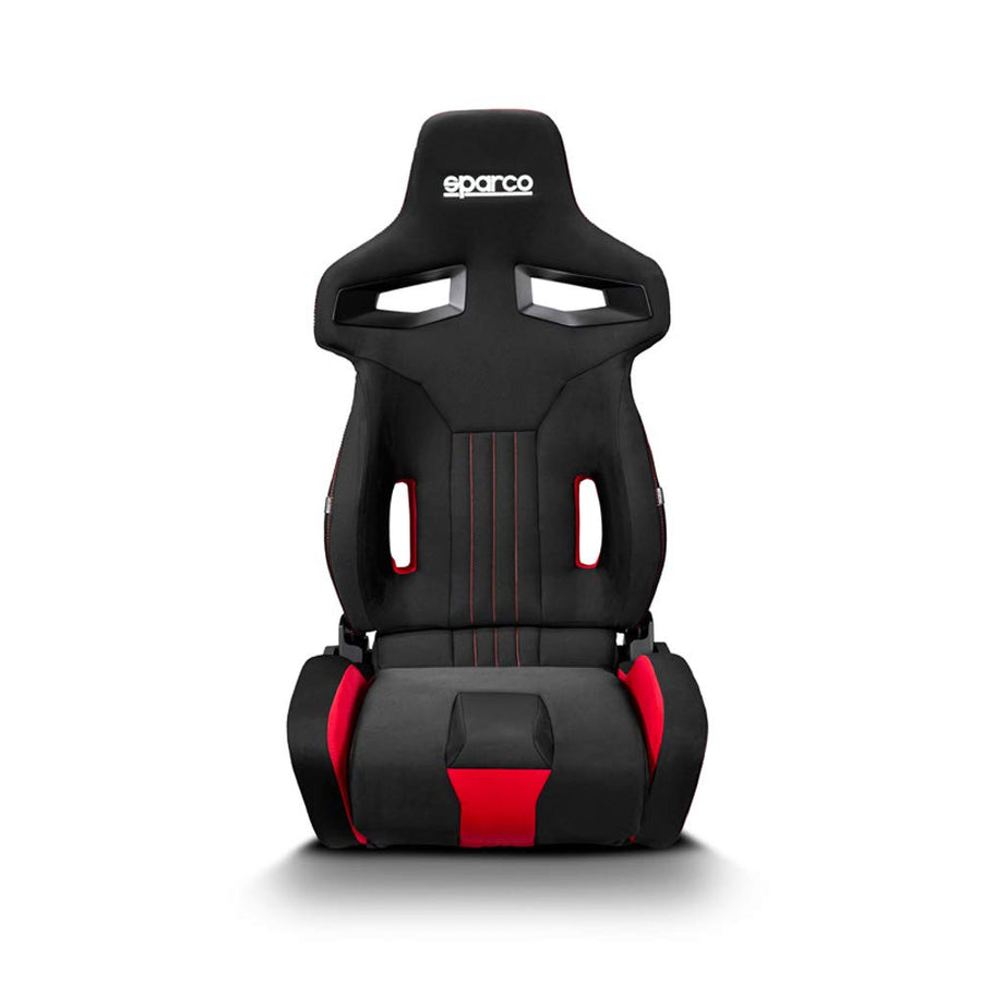 Black/Red Sparco Sport Seat R333 - Reclinable