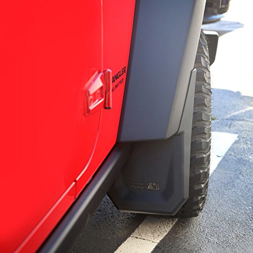 Splash Guard Kit, Front | Rugged Ridge | 11642.11 | Fits 2007-2018 Jeep Wrangler JK