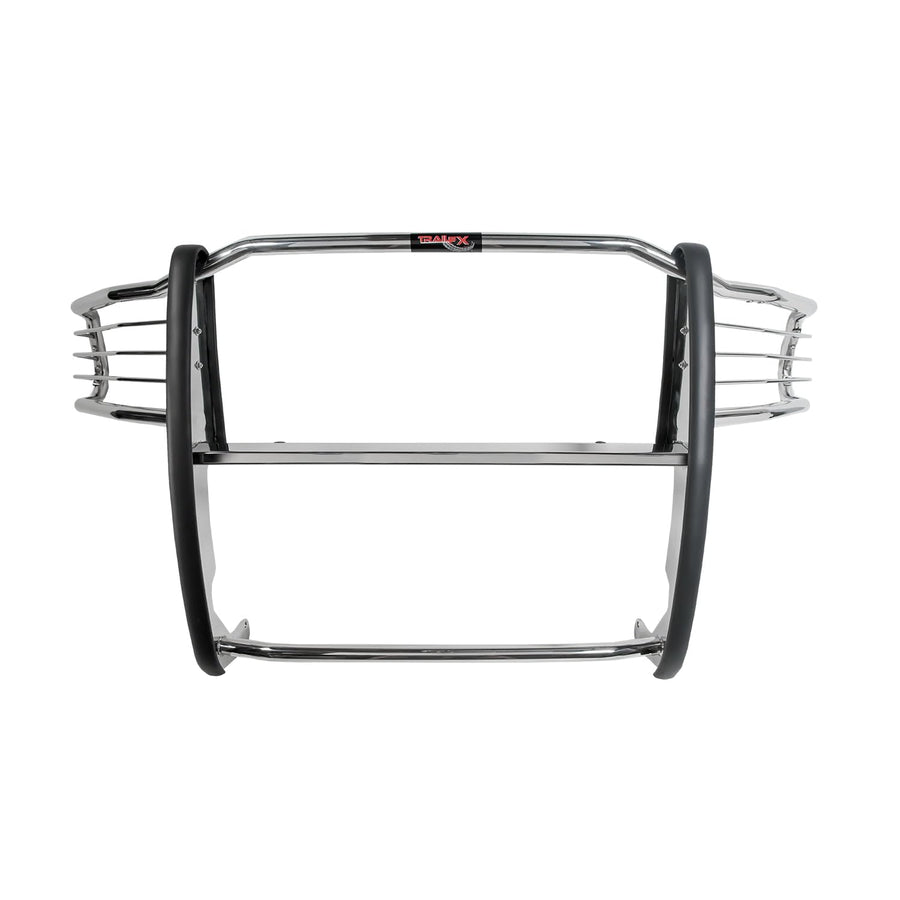 E0011S TrailFX Truck Grille Guard Fits Ram 1500 2011-2018 Steel 1-Piece Polished Stainless Steel Grille Guard with Brush Guard Includes Mounting Hardware