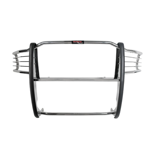 E0011S TrailFX Truck Grille Guard Fits Ram 1500 2011-2018 Steel 1-Piece Polished Stainless Steel Grille Guard with Brush Guard Includes Mounting Hardware