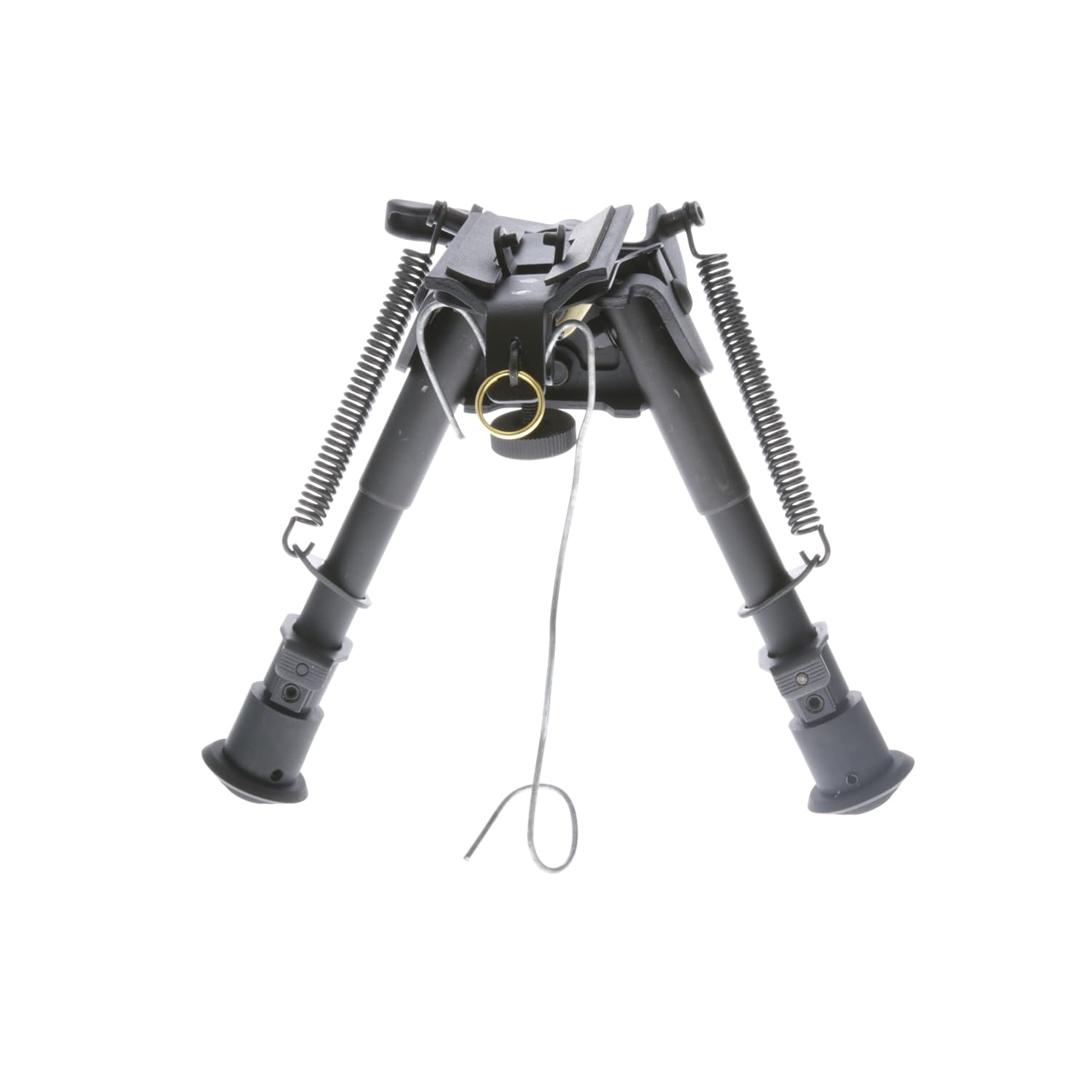 TruGlo All-Metal Tac Pod Adjustable Lightweight Versatile Durable Portable Rifle Bipod for Bench or Prone Shooting - Pivoting Base, 13-23 in. Leg Length
